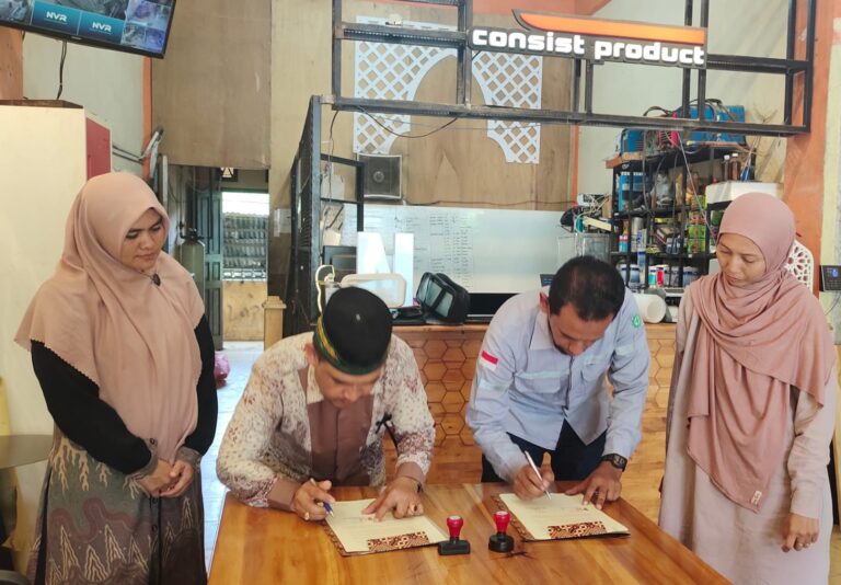 SMKN 1 Al Mubarkeya Kerjasama dengan Consist Product, Berharap Mutu Pendidikan Vokasi di Aceh Meningkat
